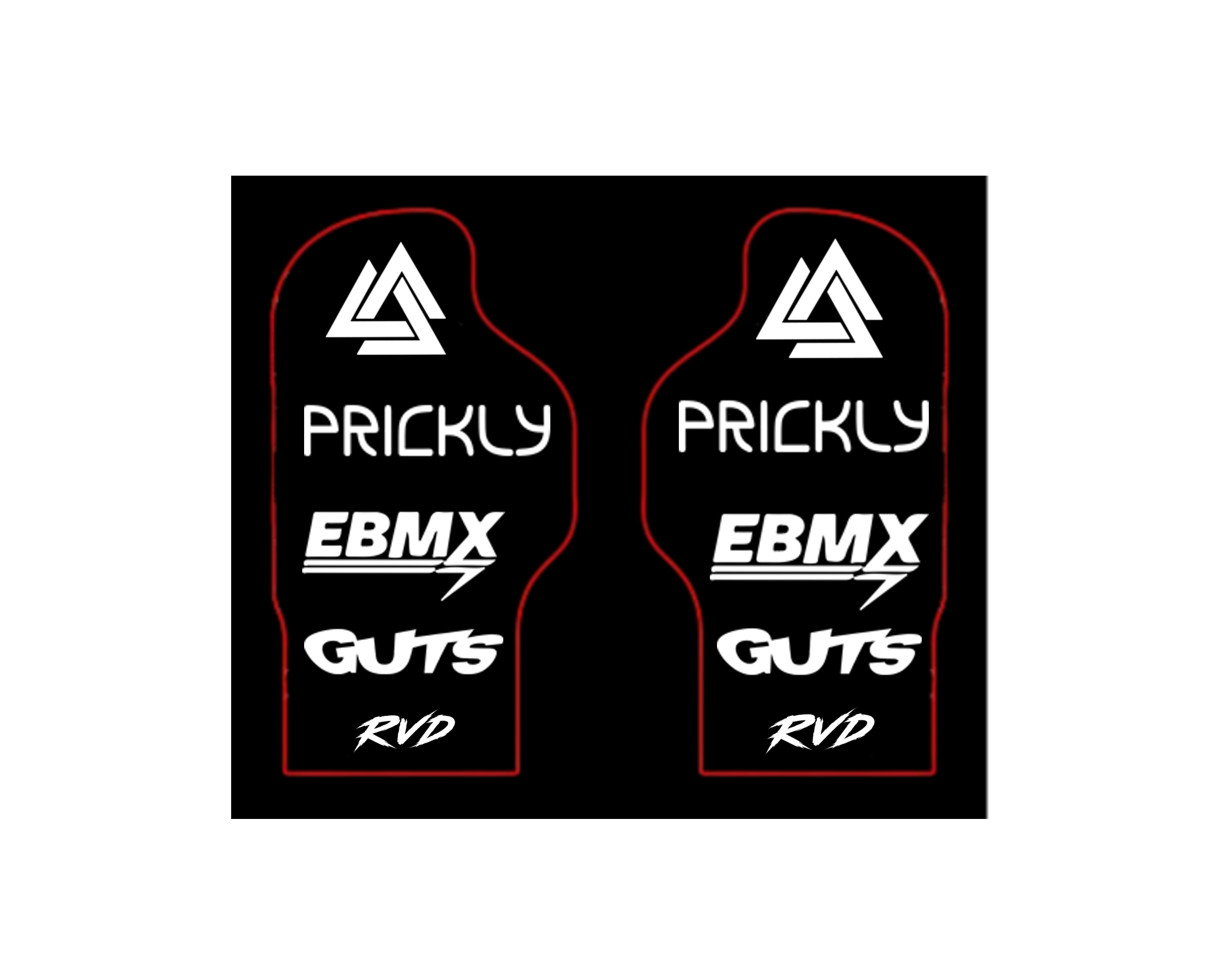 fork guard decals