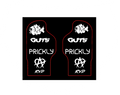 gt2000 fork guard decal #1001