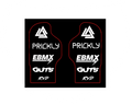 gt2000 fork guard decal #1000